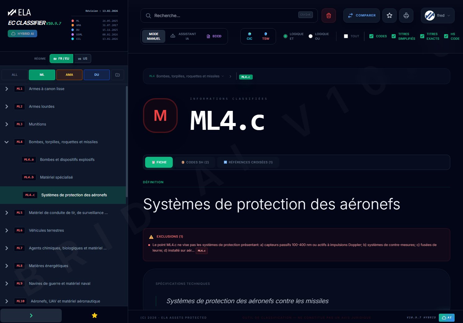 EC Classifier - ECC2