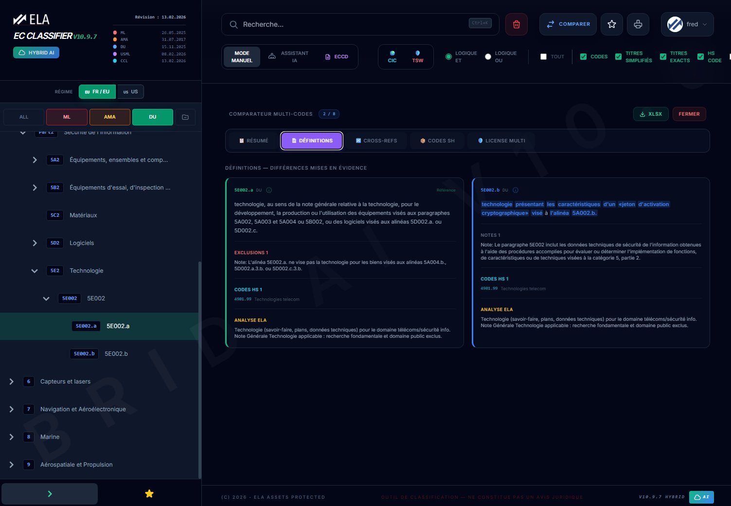 EC Classifier - ECC4
