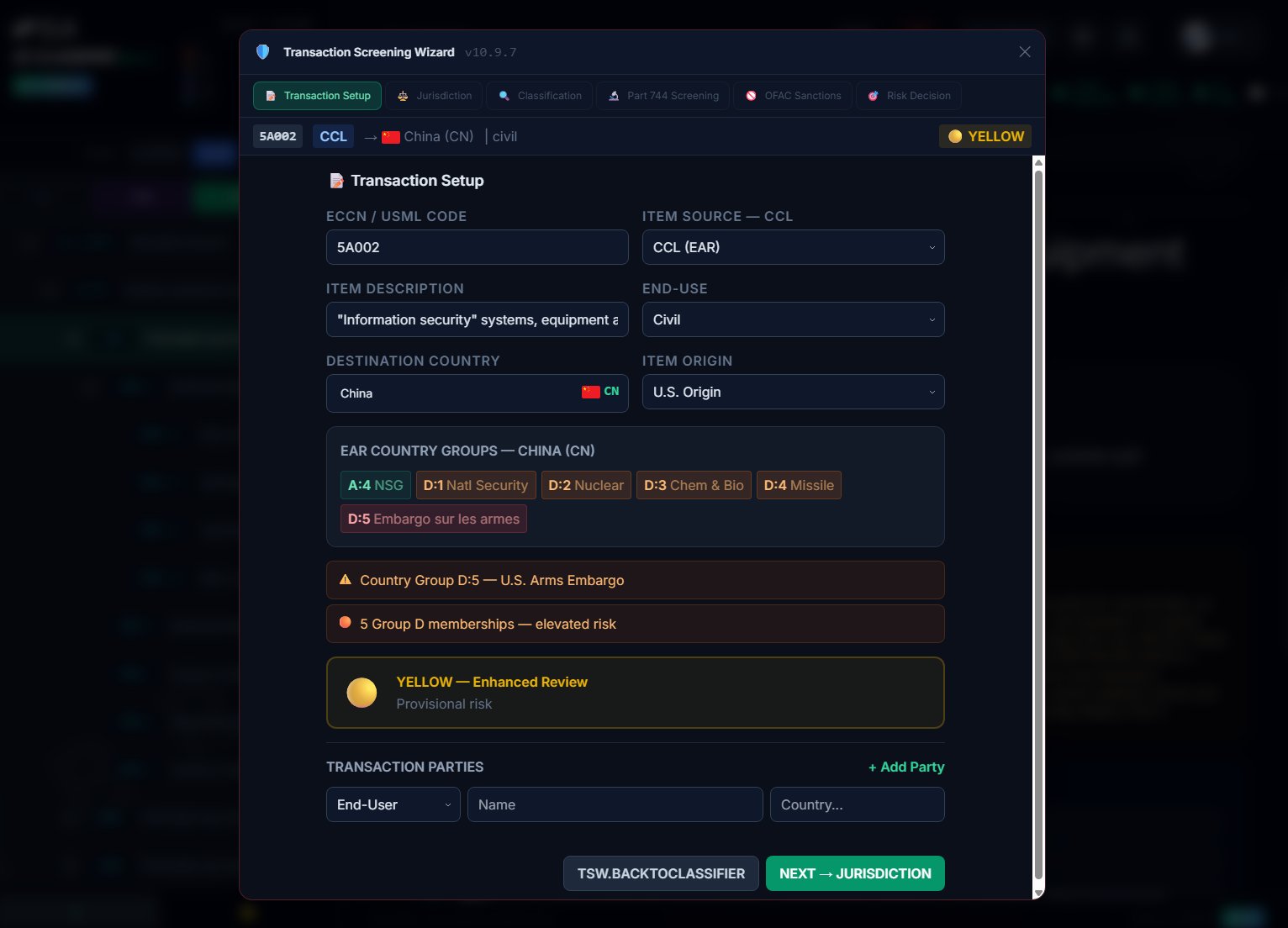 EC Classifier - ECC8